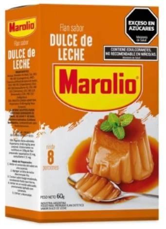 MAROLIO FLAN DULCE DE LECHE 60gr x12