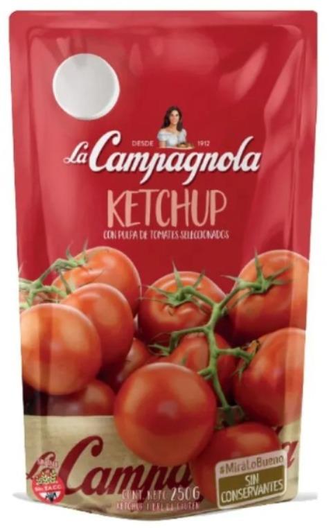 LA CAMPAGNOLA KETCHUP 250gr x24