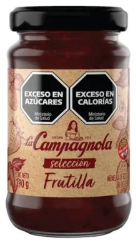 LA CAMPAGNOLA MERMELADA SELECCION FRUTILLA 390gr x12