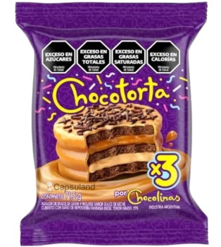 CHOCOTORTA ALFAJOR 71,5gr x21
