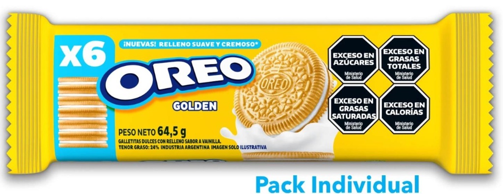 OREO GOLDEN 64,5gr x96