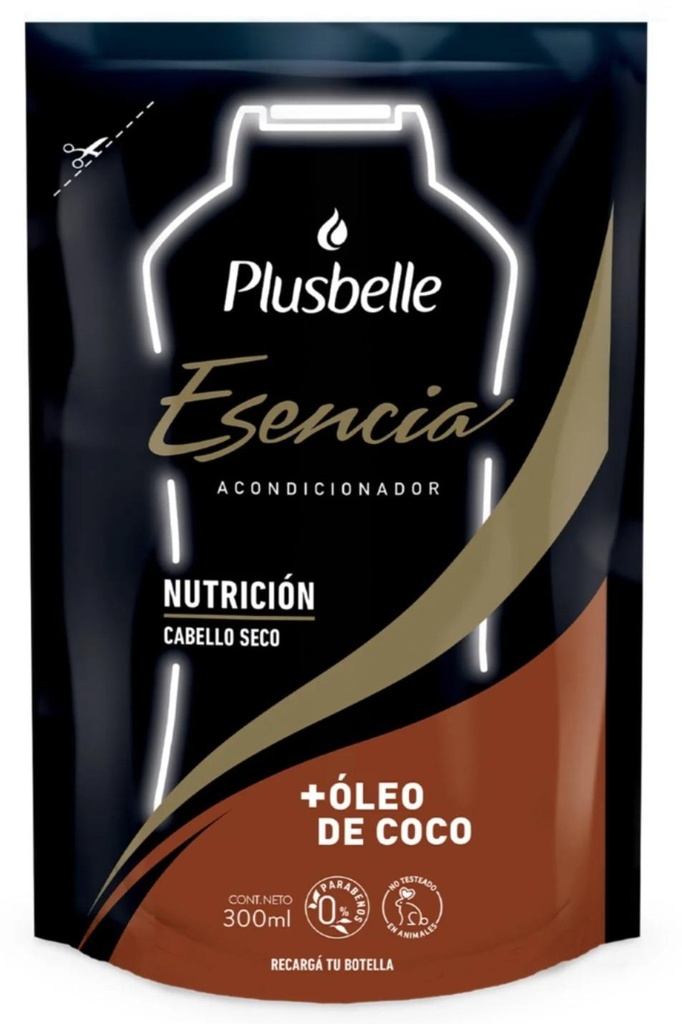 PLUSBELLE AC ESENCIA NUTRICION COCO DP 300ml x12
