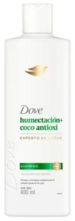 DOVE SH HUMECTACION COCO ANTIOXIDANTE 400ML X12