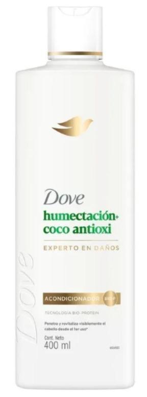 DOVE AC HUMECTACION COCO ANTIOXIDANTE 400ml x12