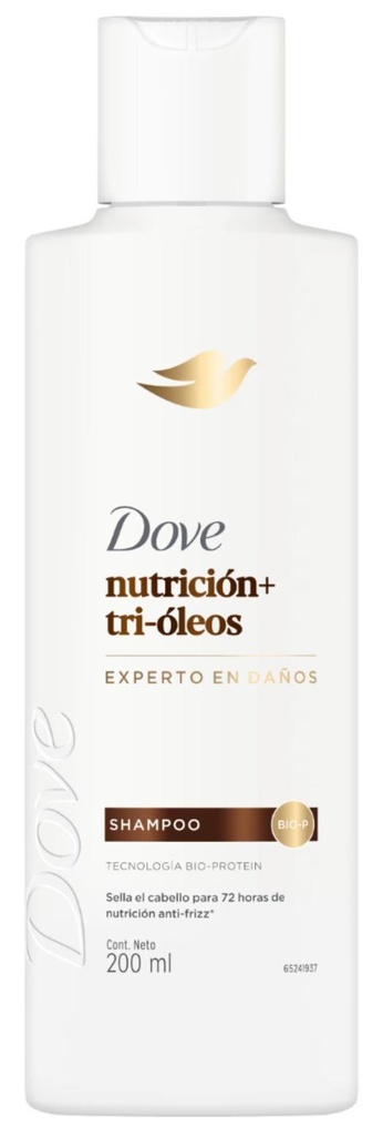 DOVE SH NUTRICION TRI OLEOS 200ml x12