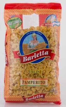 BARLETTA FIDEOS PAMPERITOS 500gr x12