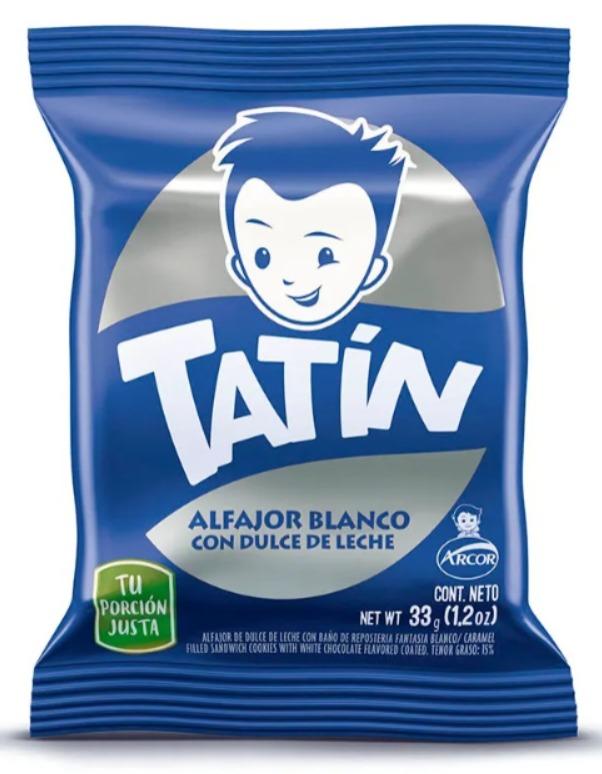 TATIN ALFAJOR BLANCO 33gr x56