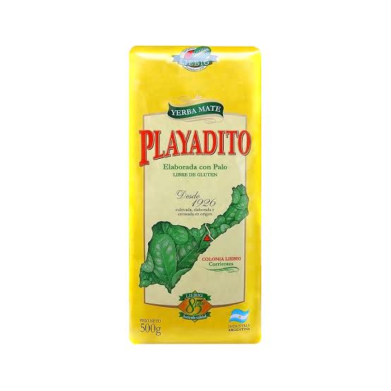 PLAYADITO YERBA ELABORADA CON PALO 500gr x10
