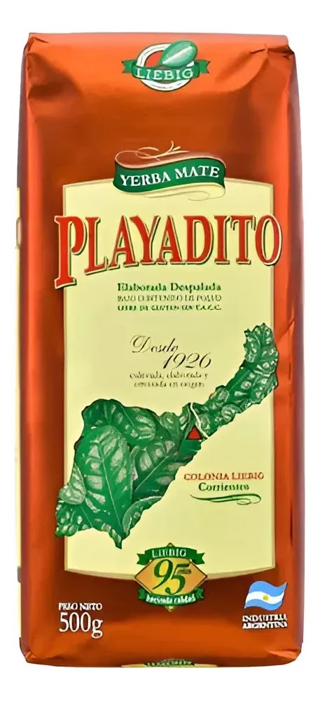 PLAYADITO YERBA ELABORADA DESPALADA 500gr x10