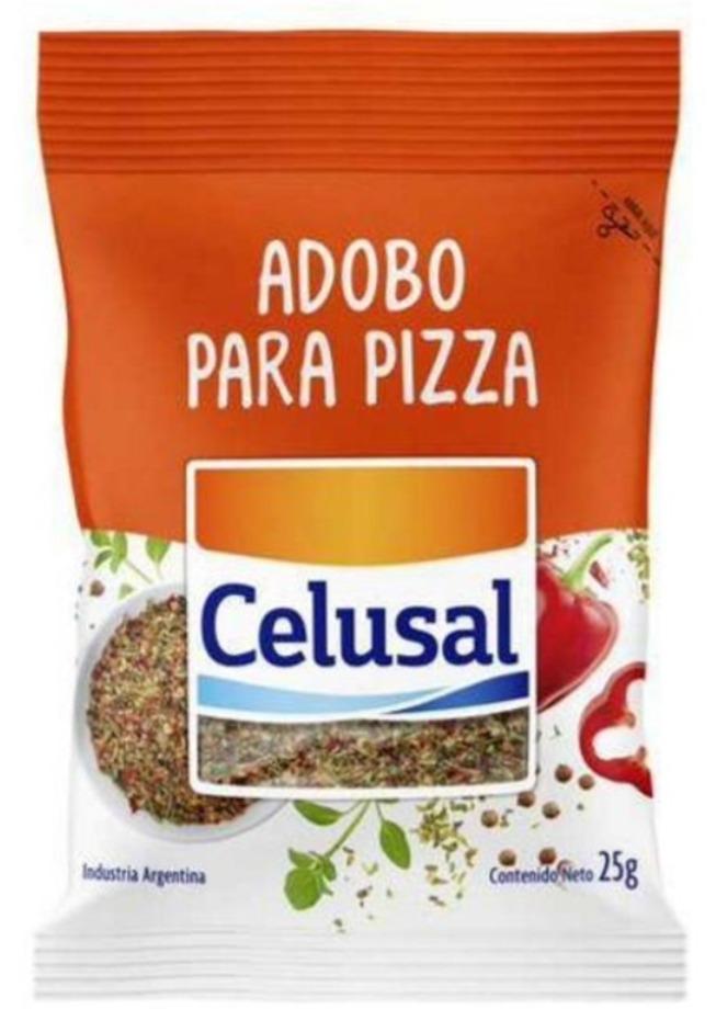 CELUSAL ADOBO PARA PIZZA 25gr x12