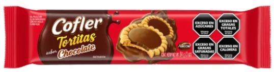 COFLER TORTITAS CHOCOLATE 84 gr x36