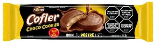 COFLER CHOCO COOKIES BON O BON 105.6gr x16