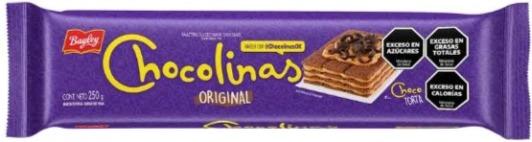 CHOCOLINAS 250GR x25