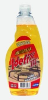 IDEFIX LIMPIADOR ANTIGRASA DP 500ml x12