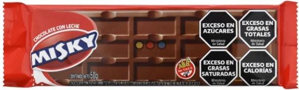 DISPLAY MISKY CHOCOLATE LECHE 50gr x21 (B/8)