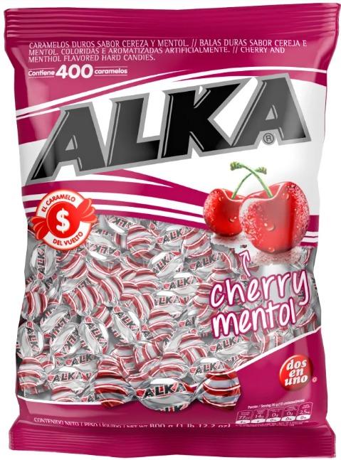 ALKA CARAMELOS CHERRY 800gr x10