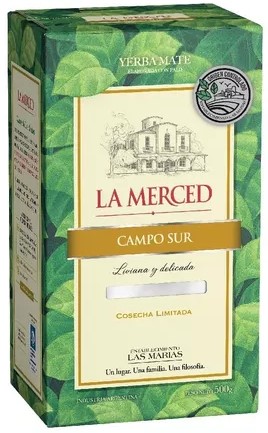 LA MERCED YERBA CAMPO SUR 500gr x6