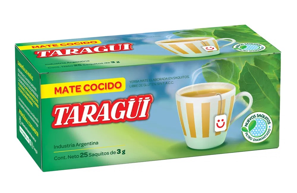 TARAGUI MATE COCIDO 25 x10