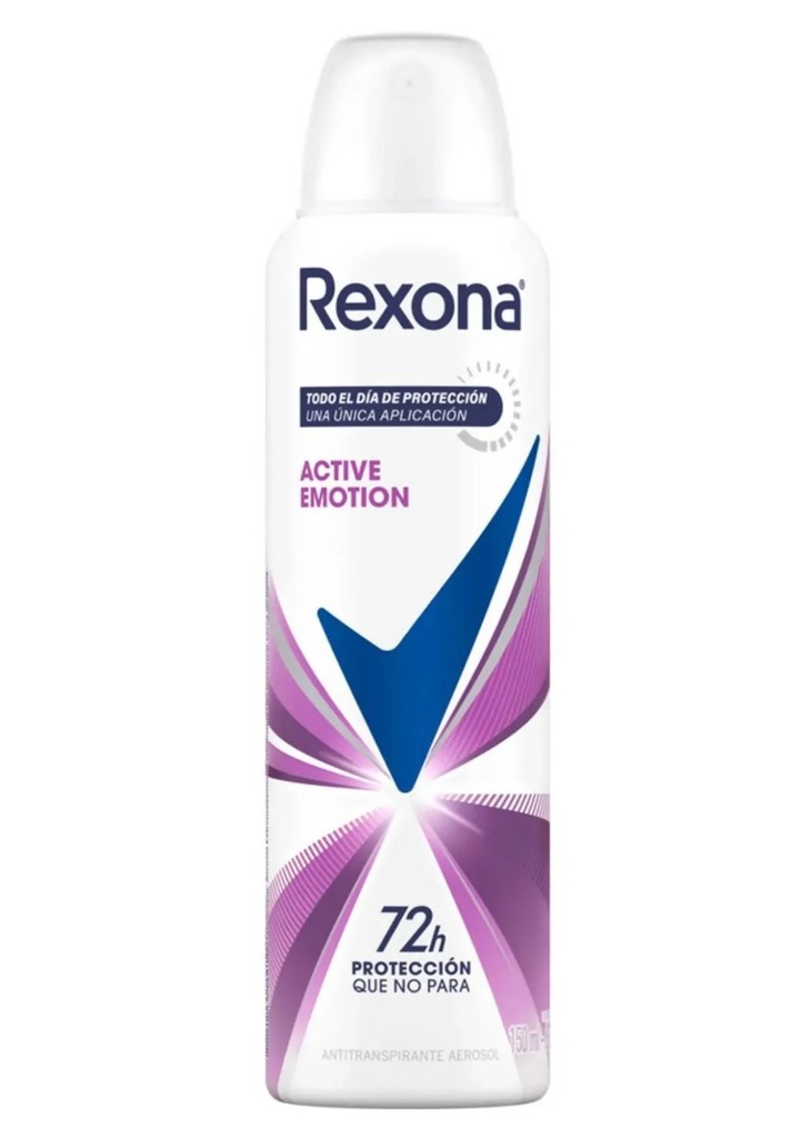 REXONA DEO MUJER ACTIVE EMOTION 150ml x12