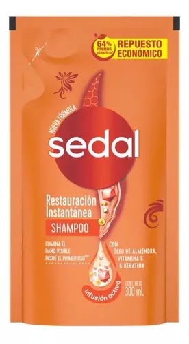 SEDAL SH RESTAURACION INSTANTANEA 300ml x12