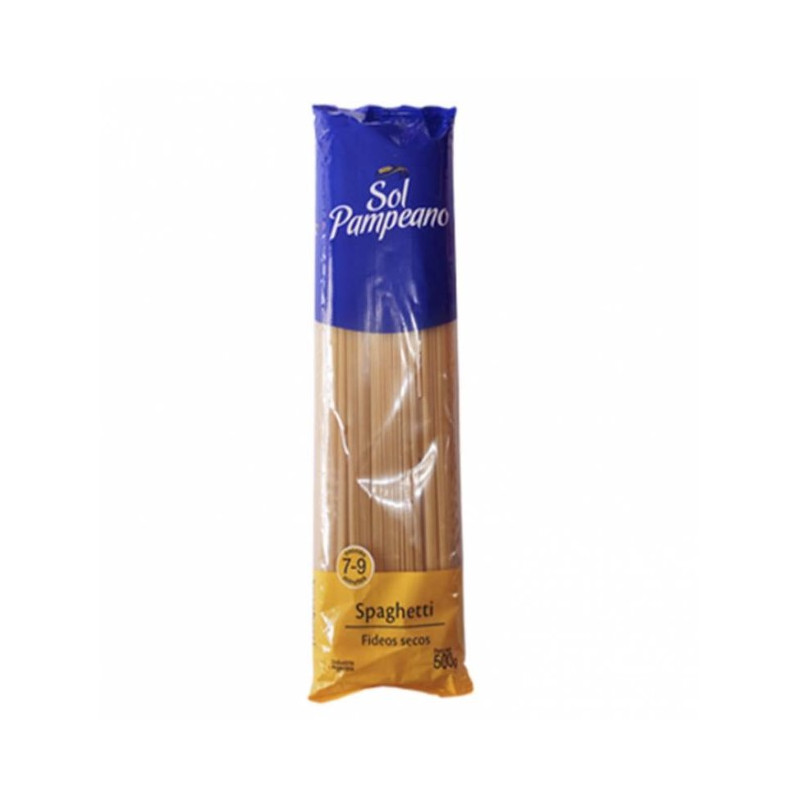 SOL PAMPEANO FIDEOS SPAGUETTI 500gr x20