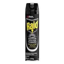 RAID NEGRO MATA CUCARACHAS EXTERM 360ml x12
