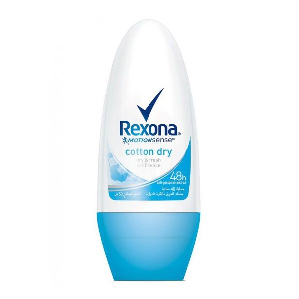 REXONA ROLLON FEM COTTON DRY 50ml x12