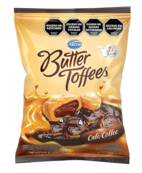 BUTTER TOFFES CAFE  822g x6u