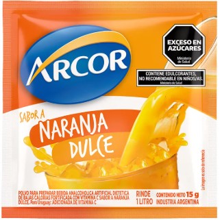 ARCOR JUGO NARANJA DULCE  x216