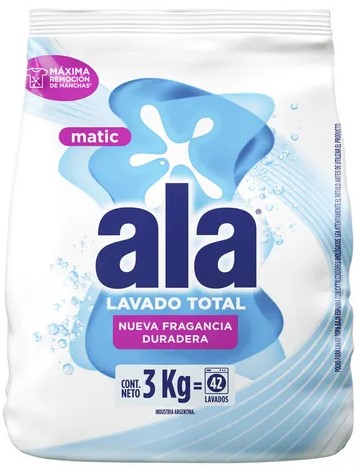 ALA EN POLVO MATIC 3kg x7
