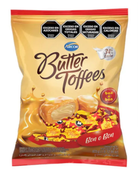 BUTTER TOFFES BON O BON 822g x6u