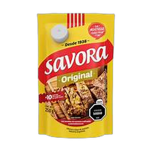 [2273] SAVORA MOSTAZA ORIG 250gr x24