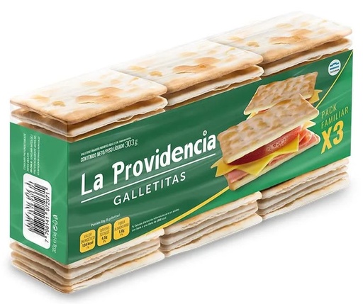 [2317] LA PROVIDENCIA GALLETITAS X3 303gr x16