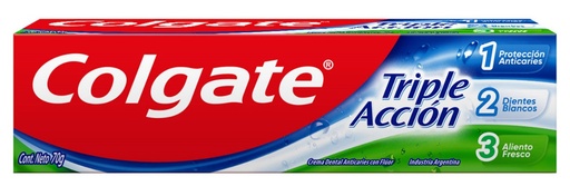 [2677] COLGATE TRIPLE ACCION 70gr x72