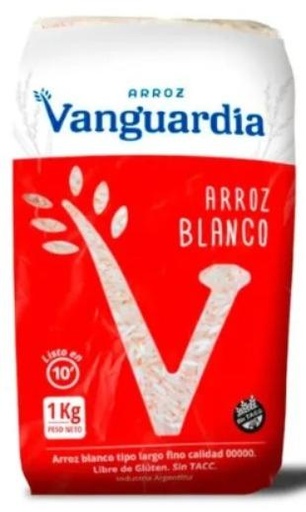 [2943] VANGUARDIA ARROZ LARGO FINO 1kg x10