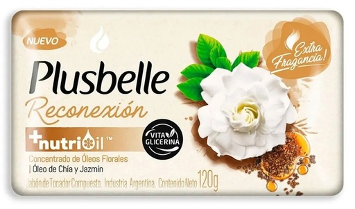 [3168] PLUSBELLE JABON RECONEXION 120GR X81