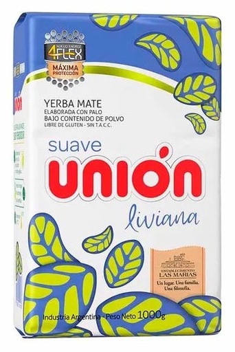 [3469] UNION YERBA LIVIANA 1kg x10