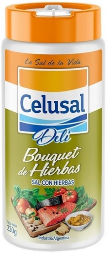 [3644] CELUSAL SAL FINA COND/BOUQUET HIERB SALERO 230GRx6