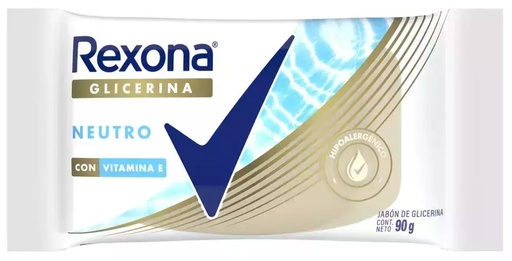 [3664] REXONA JABON GLICERINA NEUTRO 90gr x108