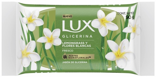 [3680] LUX JABON GLICERINA LEMOS Y FLORES 90gr x108