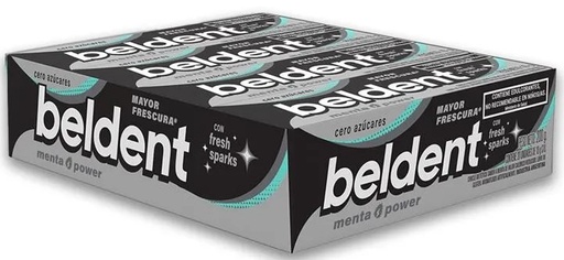 [3870] DISPLAY BELDENT MENTA POWER NVO x20 x1 (20/B)