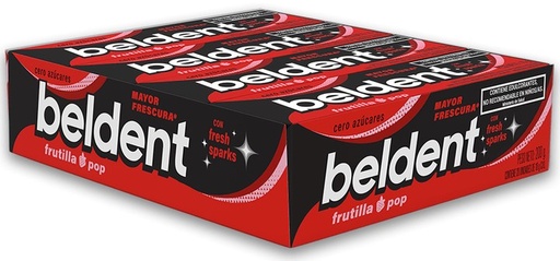 [3871] DISPLAY BELDENT FRUTILLA POP NVO x20 x1 (20/B)