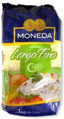 [3904] ARROZ MONEDA LARGO FINO 1kg x5