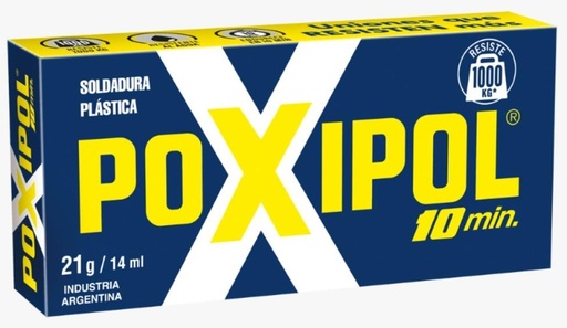 [3975] DISPLAY POXIPOL 10MIN METAL 21gr x6 (40/B)