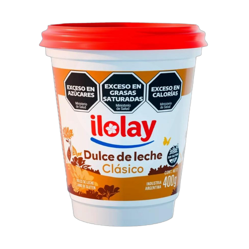 [4292] ILOLAY DULCE DE LECHE CLASICO 400gr x24