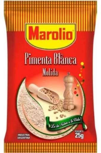 [4317] MAROLIO PIMIENTA BLANCA 25gr x10