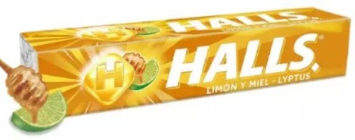 [4330] DISPLAY HALLS MIEL LIMON x12 25,6gr x1 (30/B)