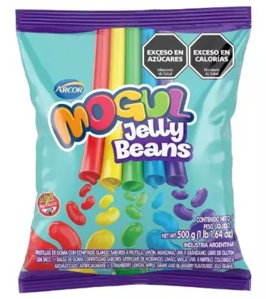 [4429] DISPLAY MOGUL JELLY BEANS x10 50gr (B/12)