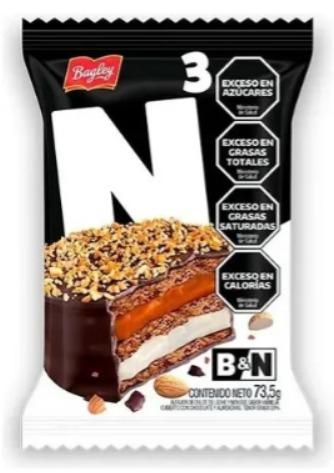 [4542] BLANCO Y NEGRO ALFAJOR NEGRO 73.5gr x21