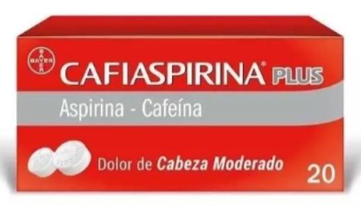 [4588] UNIDAD CAFIASPIRINA PLUS 20 COMPRIMIDOS (B/112)
